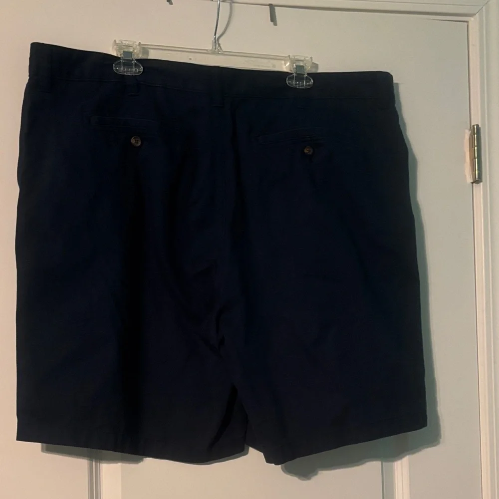 Classic Navy Men's Flat Front Shorts